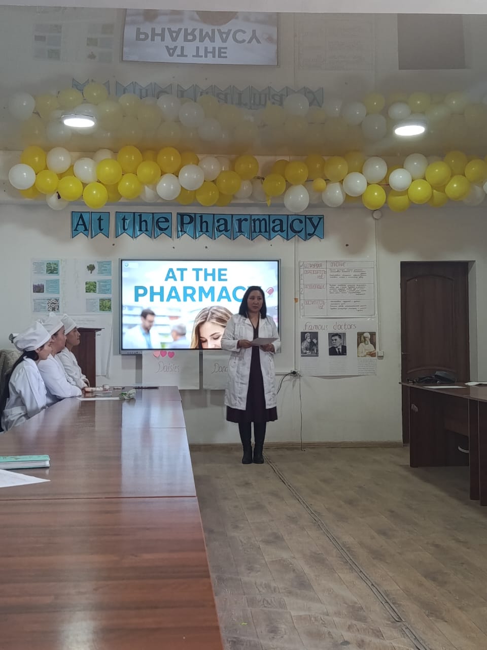 Открытый урок по английскому языку «At the Pharmacy»